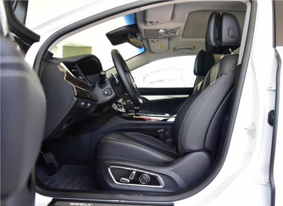 博瑞 2018款 1.5T MHEV 耀尊版 车厢座椅   前排空间