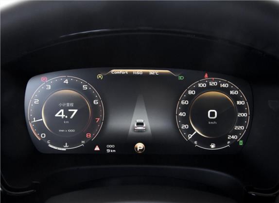 博瑞 2018款 1.5T MHEV 耀智版 中控类   仪表盘