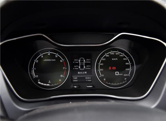 远景X6 2016款 1.8L 手动尊贵型 中控类   仪表盘