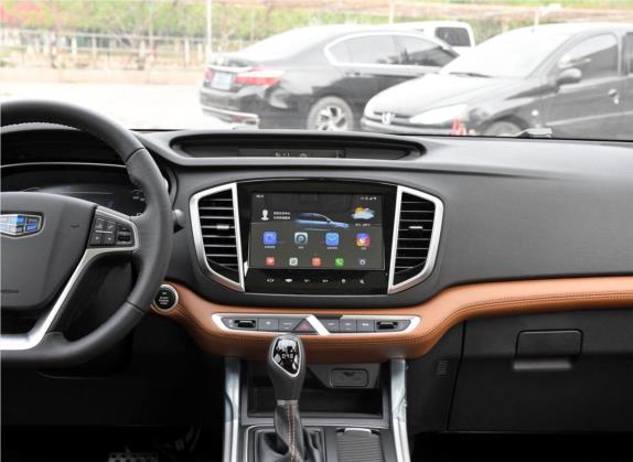 远景X6 2018款 1.4T CVT 4G互联旗舰型 中控类   中控台
