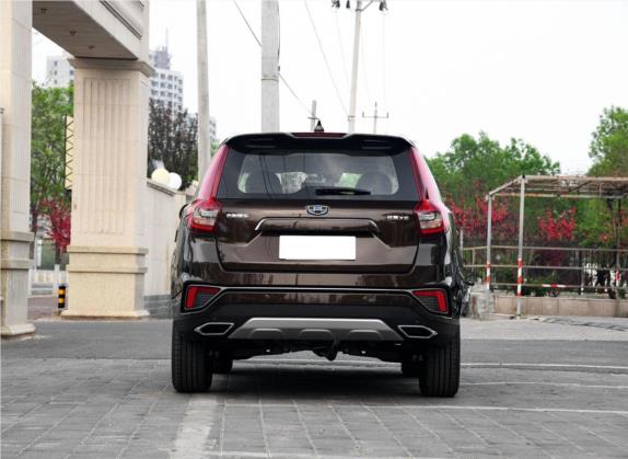 远景X6 2018款 1.4T CVT 4G互联旗舰型 外观   正后