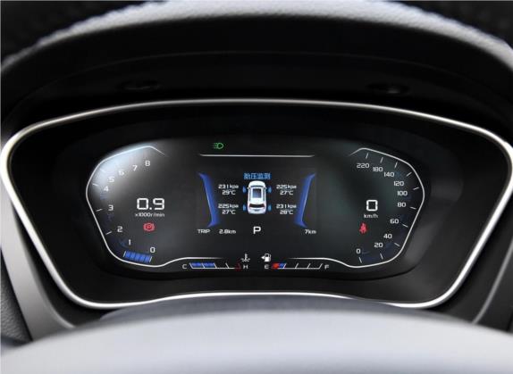 远景X6 2018款 1.4T CVT 4G互联旗舰型 中控类   仪表盘