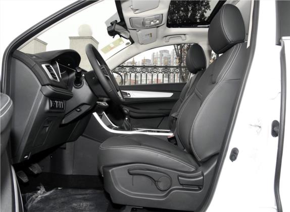 远景X6 2018款 1.8L 手动4G互联豪华型 车厢座椅   前排空间