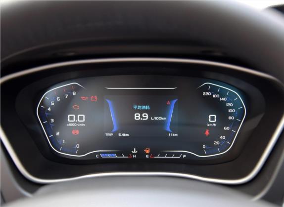 远景X6 2019款 1.4T 手动4G互联尊贵型 国VI 中控类   仪表盘