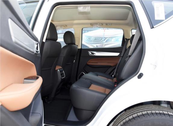 远景X6 2019款 1.4T CVT 4G互联旗舰型 国VI 车厢座椅   后排空间