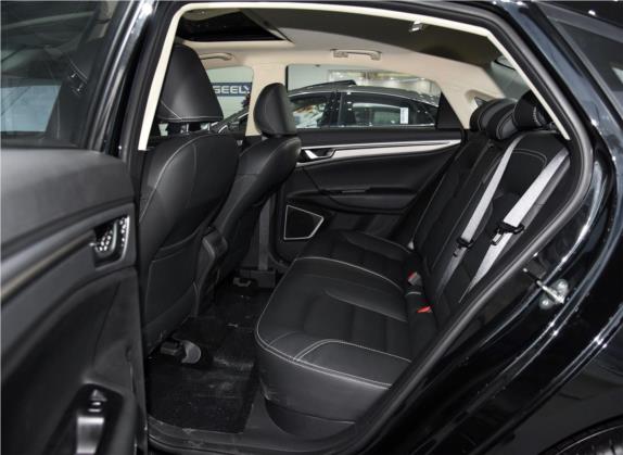 帝豪GL 2018款 1.8L DCT精英智联型 车厢座椅   后排空间
