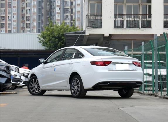 帝豪GL 2021款 UP 1.4T CVT领曜型 外观   斜后