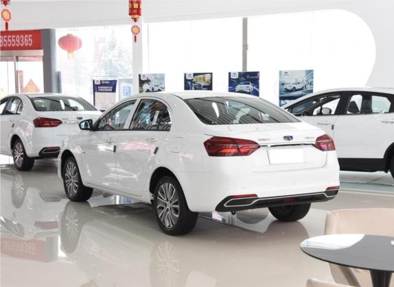 帝豪新能源 2018款 EV350 进取型个人版 外观   斜后
