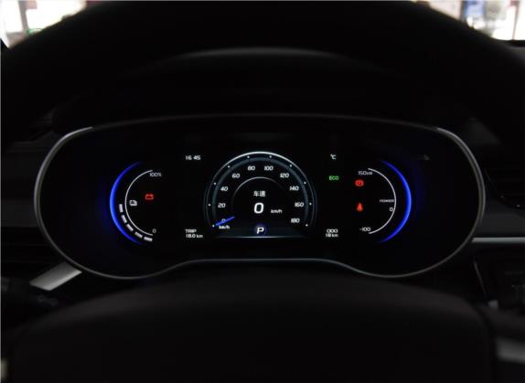 帝豪新能源 2018款 EV350 进取型个人版 中控类   仪表盘