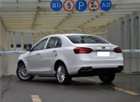 帝豪新能源 2019款 EV500 进取型标准续航版 外观   斜后
