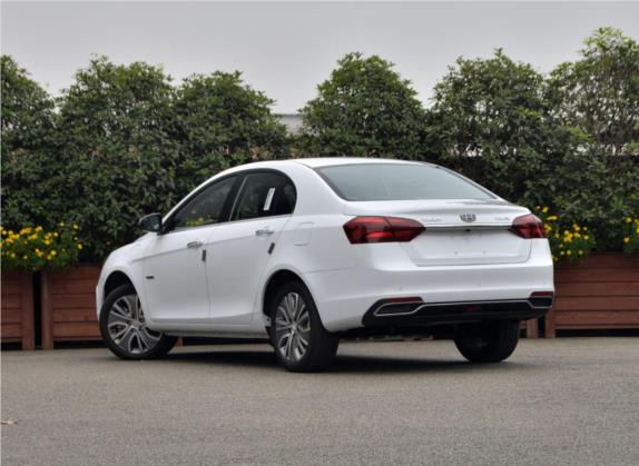 帝豪新能源 2019款 EV500 精英型标准续航版 外观   斜后