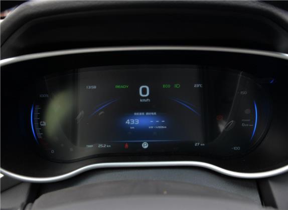 帝豪新能源 2019款 EV500 精英型标准续航版 中控类   仪表盘