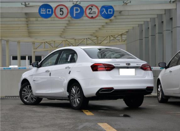 帝豪新能源 2019款 EV500 精英型超长续航版 外观   斜后
