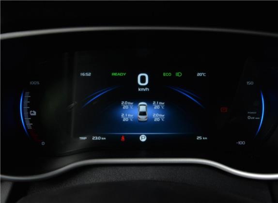 帝豪新能源 2019款 EV500 精英型超长续航版 中控类   仪表盘