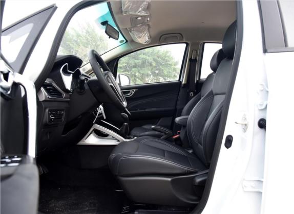 远景X3 2017款 1.5L 手动精英型 车厢座椅   前排空间