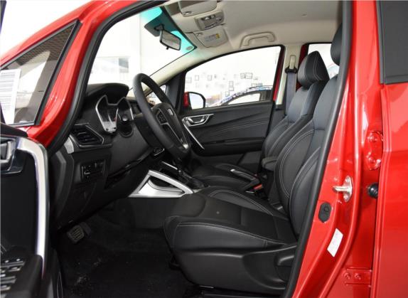 远景X3 2017款 1.5L 自动精英型 车厢座椅   前排空间