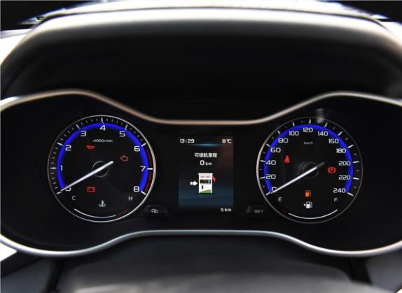 远景S1 2018款 1.5L 手动锋驰型 中控类   仪表盘