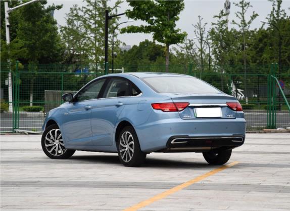 帝豪GL新能源 2019款 1.5T DCT智领型 外观   斜后