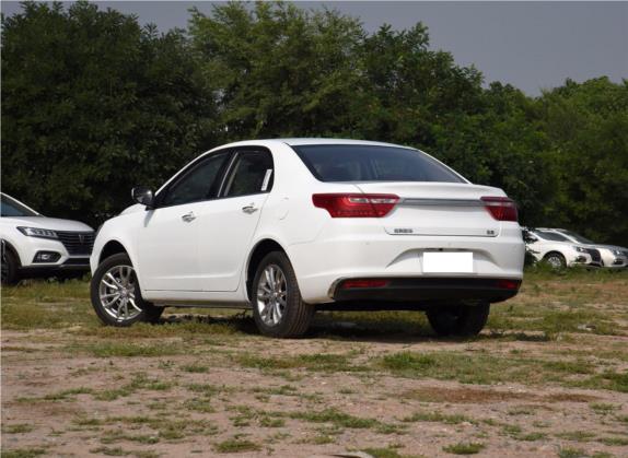 远景 2019款 升级版 1.5L 手动豪华型 国VI 外观   斜后