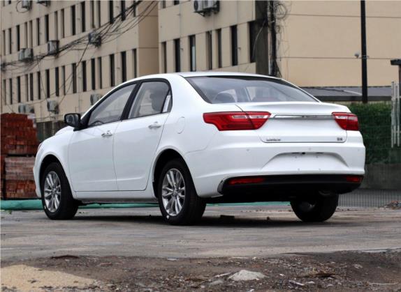 远景 2019款 升级版 1.5L CVT豪华型 国VI 外观   斜后