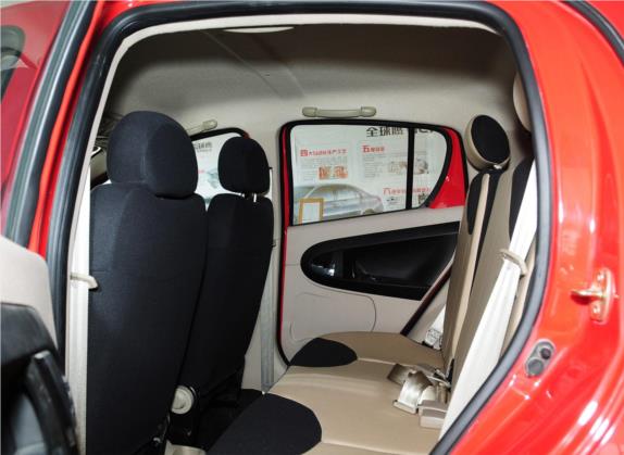 熊猫 2011款 1.3L 手动舒适型Ⅱ 车厢座椅   后排空间