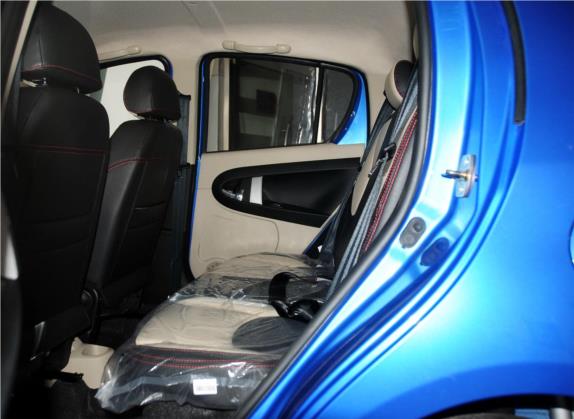 熊猫 2014款 CROSS 1.5L 自动精英型 车厢座椅   后排空间