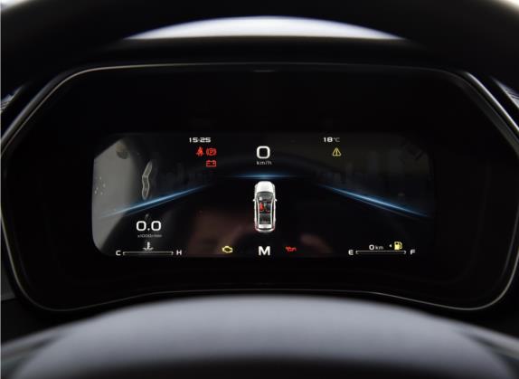 帝豪S 2021款 1.4T 手动舒适型 中控类   仪表盘