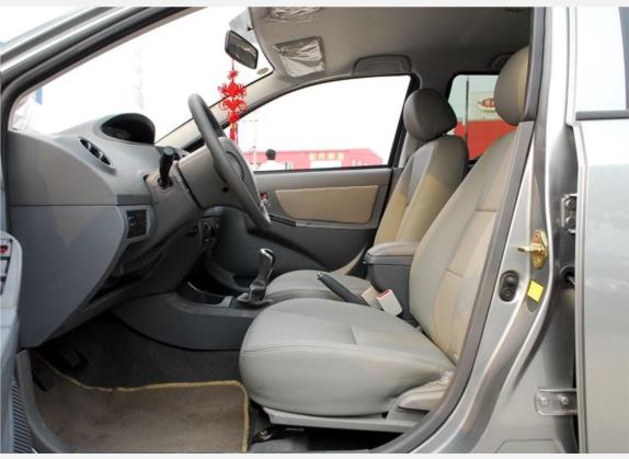 金鹰 2008款 1.5L 手动标准型 车厢座椅   前排空间