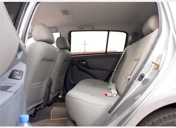 金鹰 2008款 1.5L 手动标准型 车厢座椅   后排空间