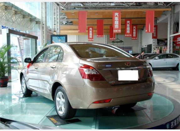 经典帝豪 2009款 三厢 1.8L 手动舒适型 外观   斜后