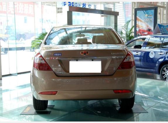 经典帝豪 2009款 三厢 1.8L 手动舒适型 外观   正后