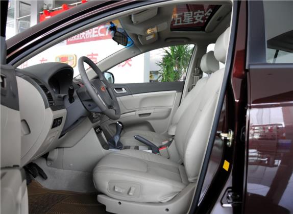 经典帝豪 2010款 两厢 1.5L 手动尊贵型 车厢座椅   前排空间
