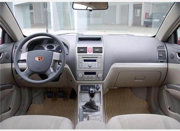 经典帝豪 2010款 两厢 1.8L 手动舒适型 中控类   中控全图
