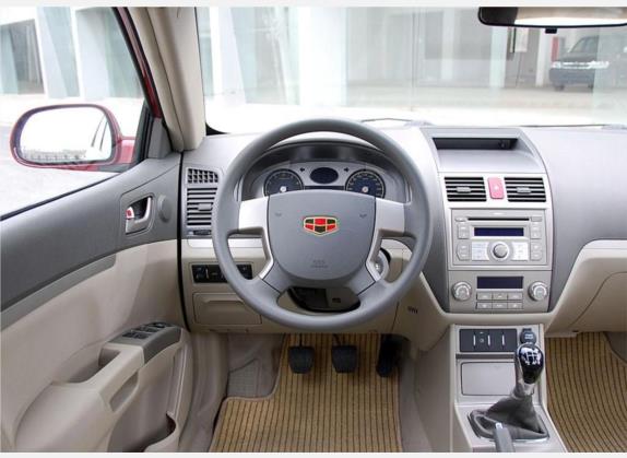 经典帝豪 2010款 两厢 1.8L 手动舒适型 中控类   驾驶位