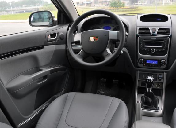 经典帝豪 2012款 三厢 1.5L 手动舒适型 中控类   驾驶位