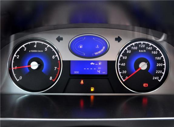 经典帝豪 2012款 三厢 1.5L 手动舒适型 中控类   仪表盘