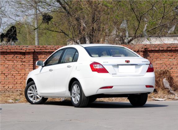 经典帝豪 2013款 三厢 1.8L 手动精英型 外观   斜后