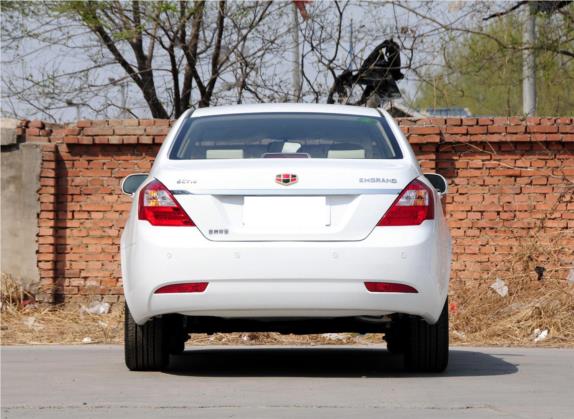 经典帝豪 2013款 三厢 1.8L 手动精英型 外观   正后