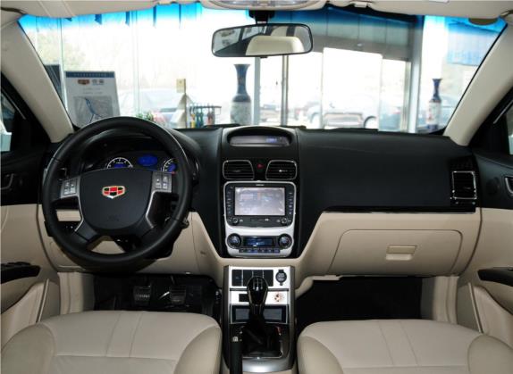 经典帝豪 2013款 三厢 1.8L 手动尊贵型 中控类   中控全图