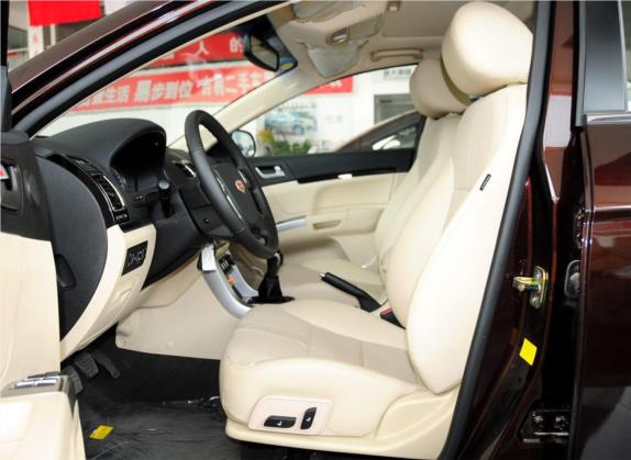 经典帝豪 2013款 三厢 1.8L 手动旗舰型 车厢座椅   前排空间