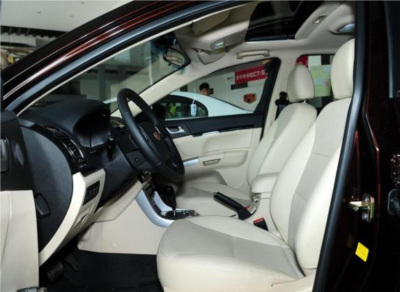 经典帝豪 2013款 三厢 1.8L CVT尊贵型 车厢座椅   前排空间