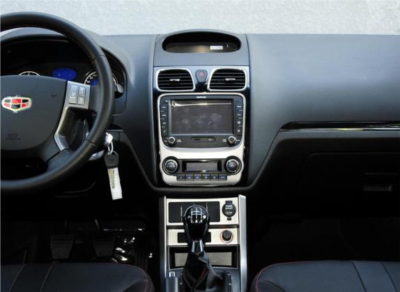 经典帝豪 2013款 两厢 1.5L 手动尊贵型 中控类   中控台