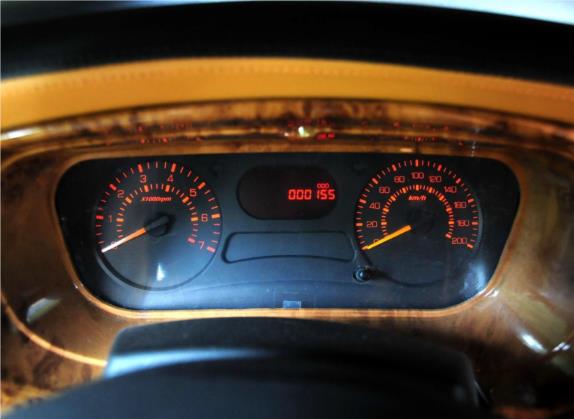 英伦TX4 2012款 2.4L 定制商务型 中控类   仪表盘