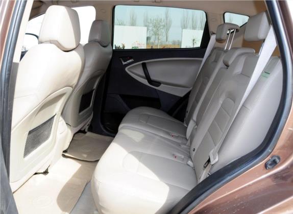 吉利GX7 2012款 1.8L 手动舒适型 车厢座椅   后排空间