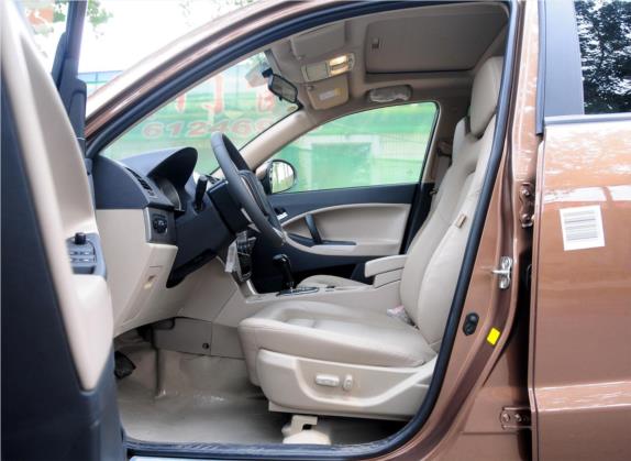 吉利GX7 2012款 2.4L 自动行政型 车厢座椅   前排空间
