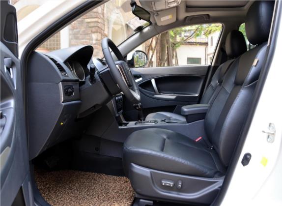 吉利GX7 2013款 2.0L 自动尊贵型 车厢座椅   前排空间