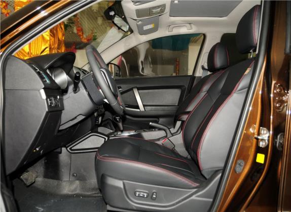 吉利GX7 2014款 2.4L 自动尊贵型 车厢座椅   前排空间