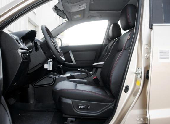 吉利GX7 2014款 2.4L 自动尊贵型 国V 车厢座椅   前排空间