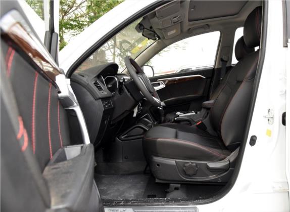 吉利GX7 2015款 运动版 2.0L 手动精英型 车厢座椅   前排空间