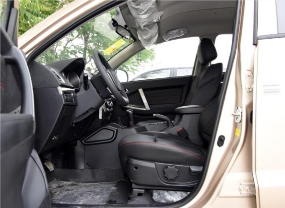 吉利GX7 2015款 经典版 1.8L 手动都市型 国IV 车厢座椅   前排空间